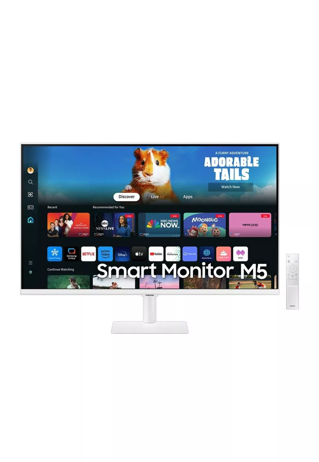 DKHP3034_5 Monitor Samsung Smart M5 M50C 32" FHD 60Hz VA Smart TV - Imagen 1