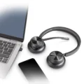 Audífono Poly Voyager 4320 UC Stereo Bluetooth USB-C Teams - 77Z30AA - Imagen 4