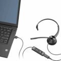 Audífono Poly EncorePro 310 Monoaural USB-A Negro - Imagen 2