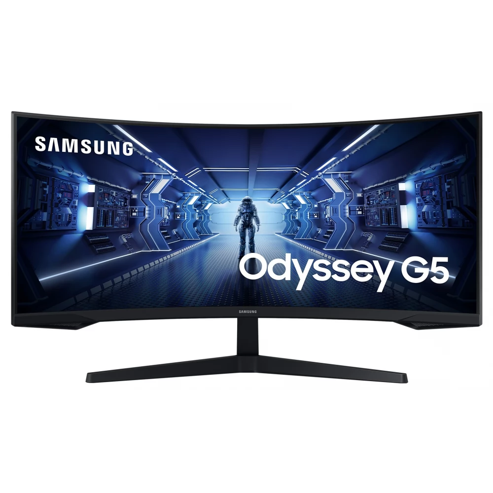 C34G55_1 Monitor Samsung Odyssey G5 C34G55 34" UWQHD 165Hz VA Curvo - Imagen 1