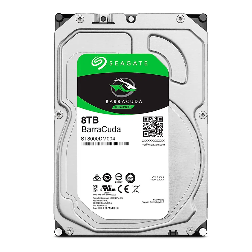 ST8000DM004_1 Disco Duro Seagate BarraCuda 8TB 3.5" SATA3 5400 RPM - Imagen 1