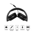 Audífono Philips TAH4105 On-Ear 3.5mm Negro - Imagen 4