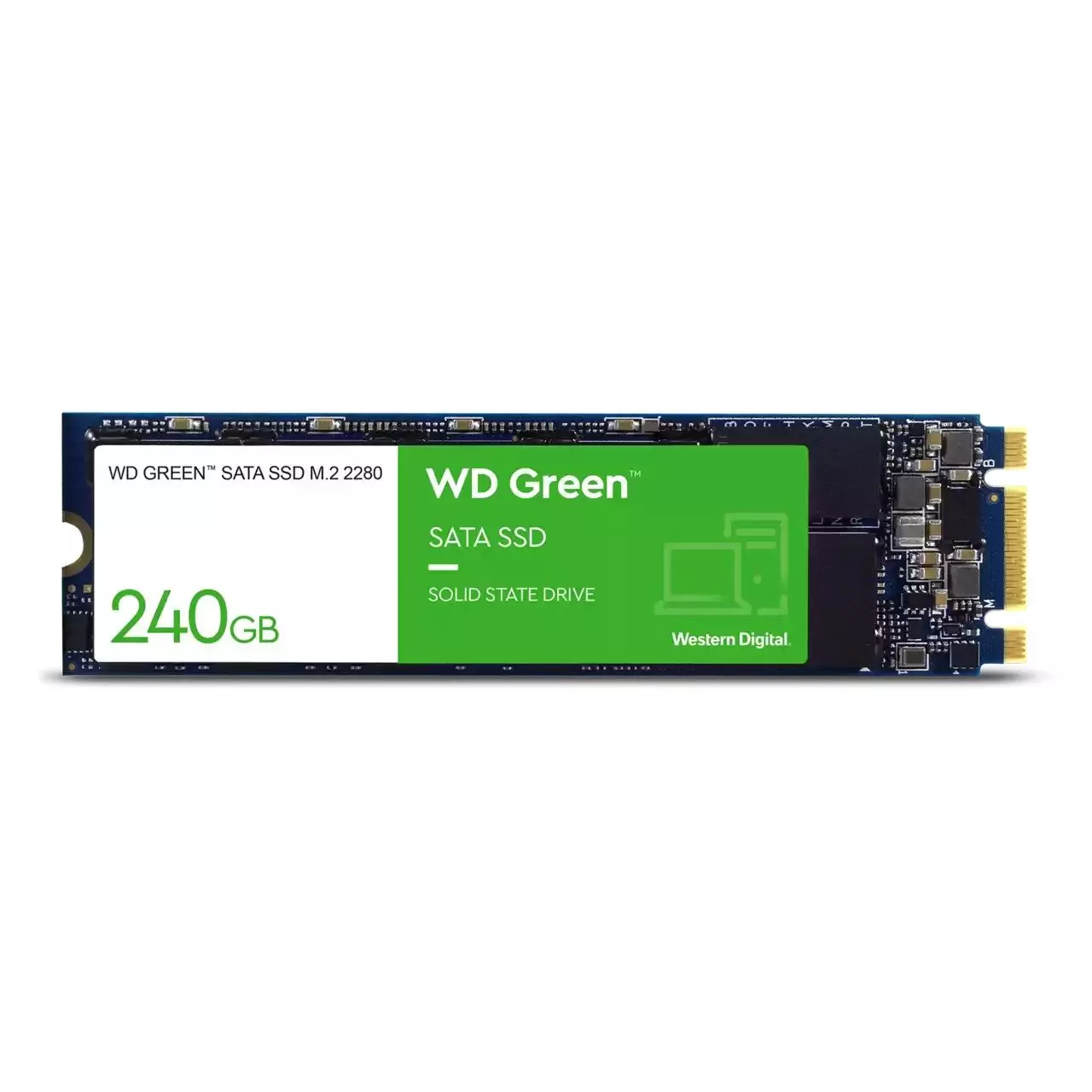 WDS240G3G0B_3 Disco Sólido SSD Western Digital Green 240GB M.2 SATA 545MB/s - Imagen 1