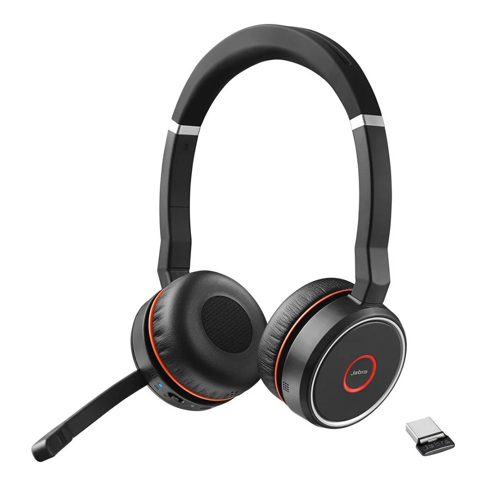 jabra_envolve_75_1 Audífono Jabra Evolve 75 SE Stereo Bluetooth Link 380a MS Negro - Imagen 1