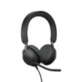 Audífono Jabra Evolve2 40 SE Stereo USB-C MS Negro - Imagen 2