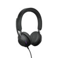 Audífono Jabra Evolve2 40 SE Stereo USB-C MS Negro - Imagen 4